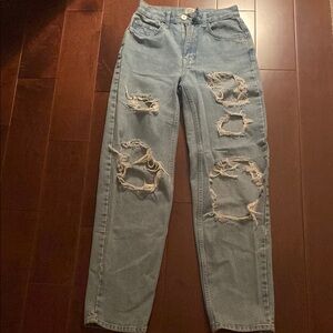 BDG Distressed Light Blue Jeans